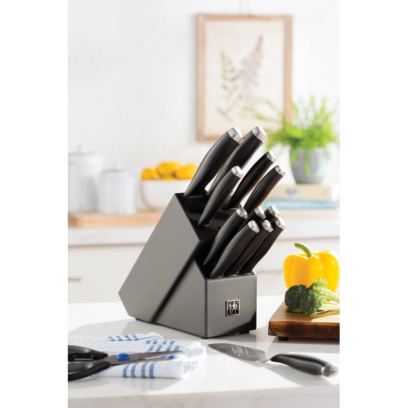 henckels silvercap 14 piece knife block set